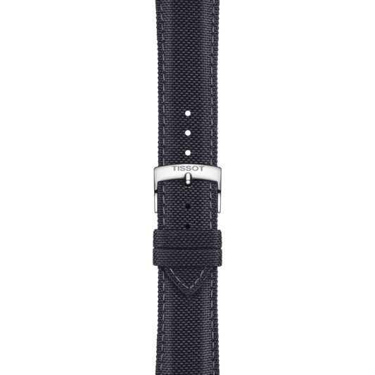 Tissot Official Anthracite Fabric Strap Lugs 21 mm 2