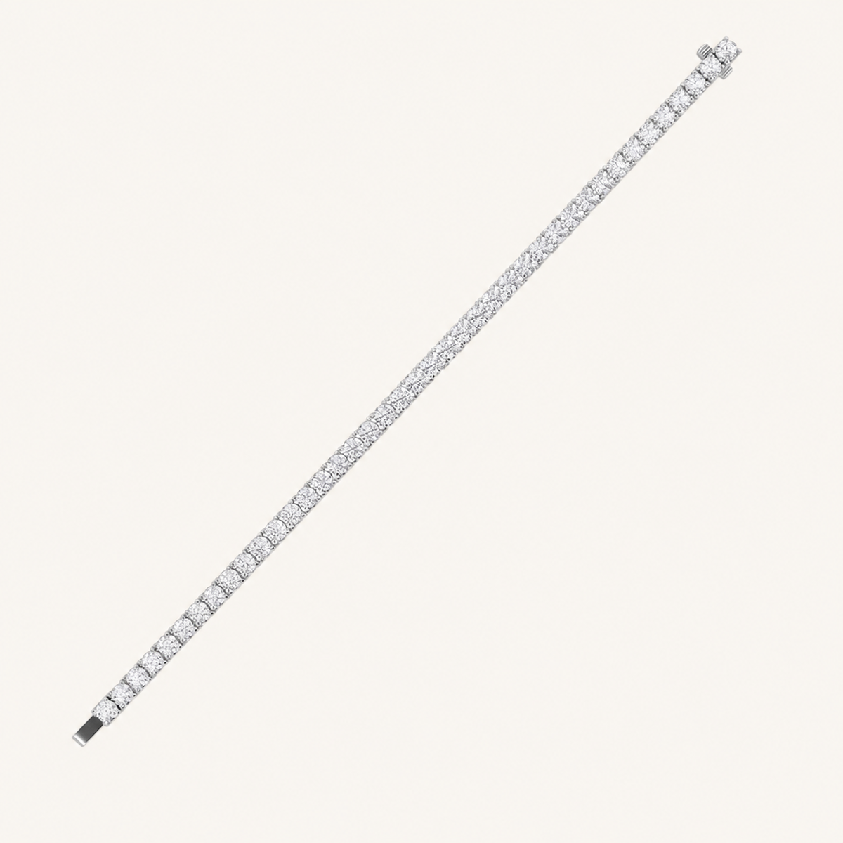 9CT Round Cut Lab Grown Diamond Classic Tennis Bracelet