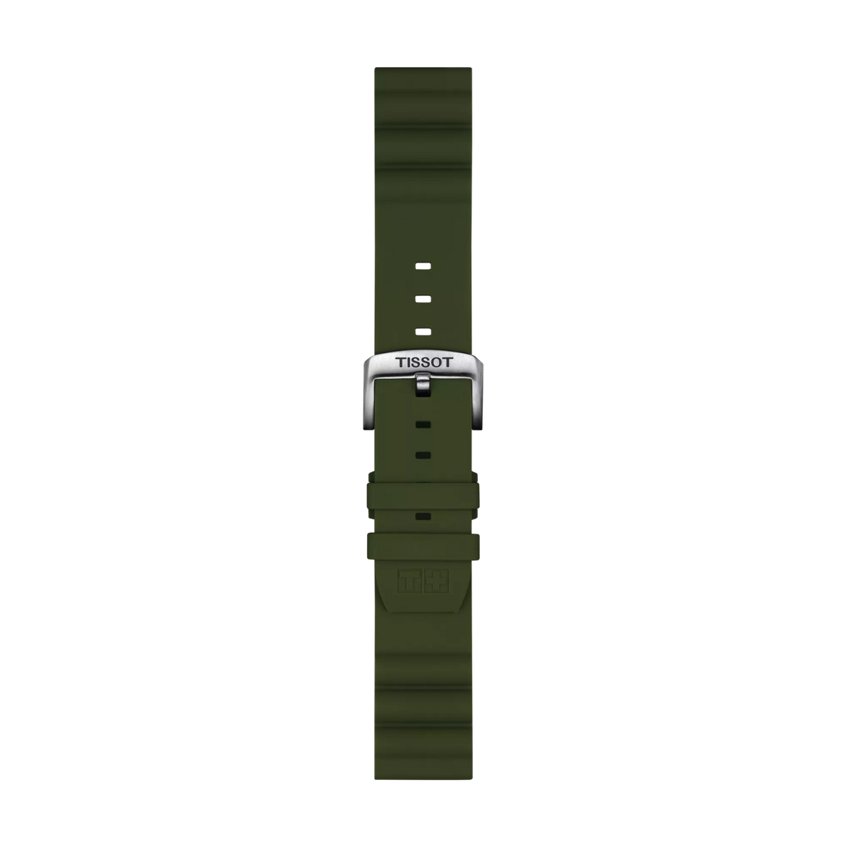 Tissot Official Khaki Silicone Strap Lugs 22 mm 1