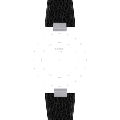 Tissot Official PRX 40mm Black Leather Strap 3