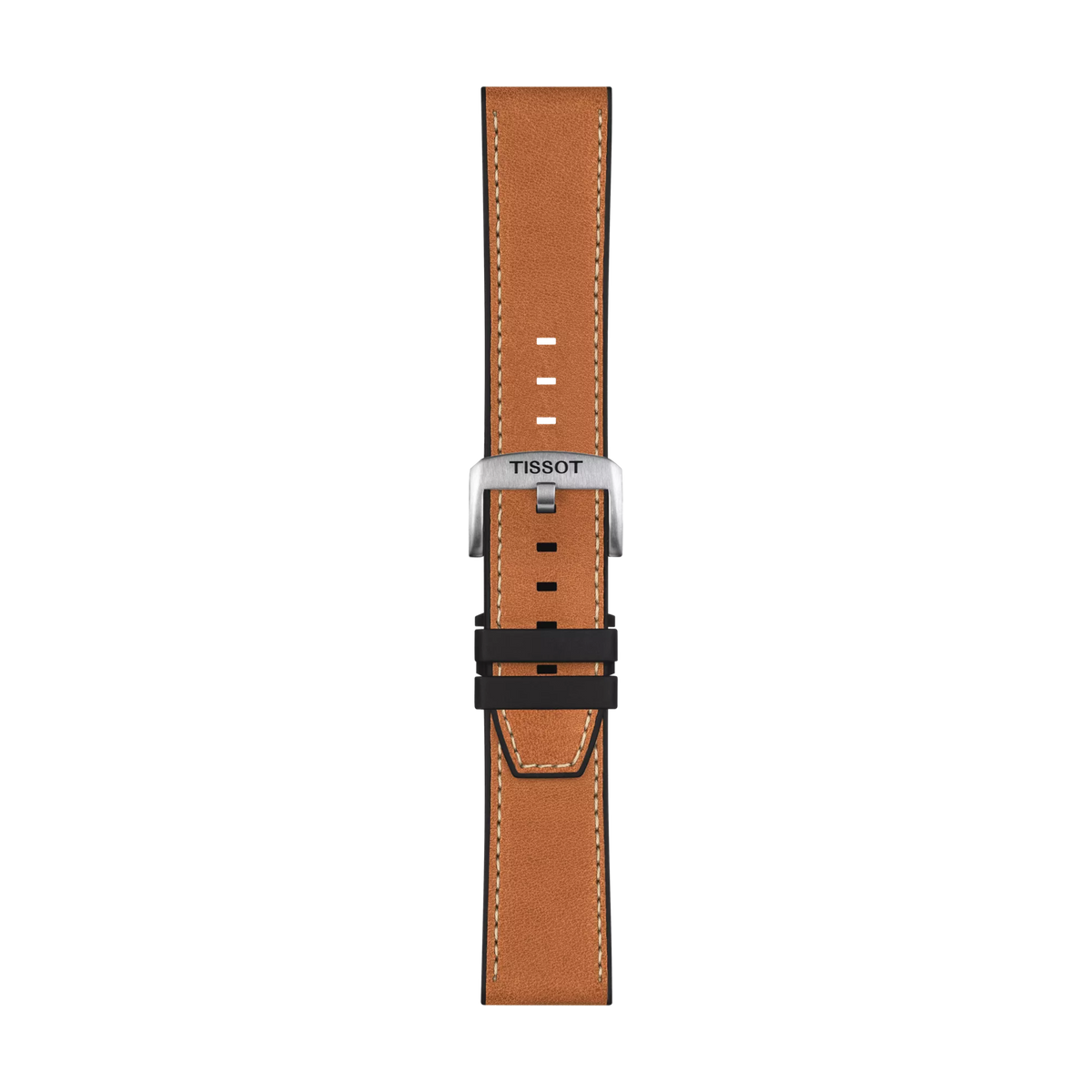 Tissot Official Brown Leather Strap Lugs 23 mm 1
