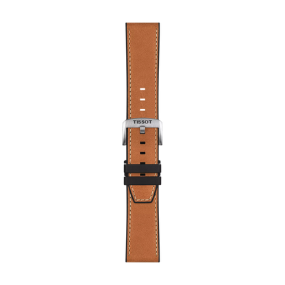 Tissot Official Brown Leather Strap Lugs 23 mm 1