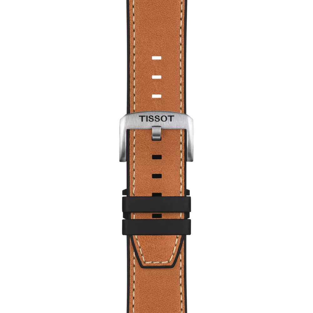 Tissot Official Brown Leather Strap Lugs 23 mm 2