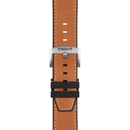 Tissot Official Brown Leather Strap Lugs 23 mm 2