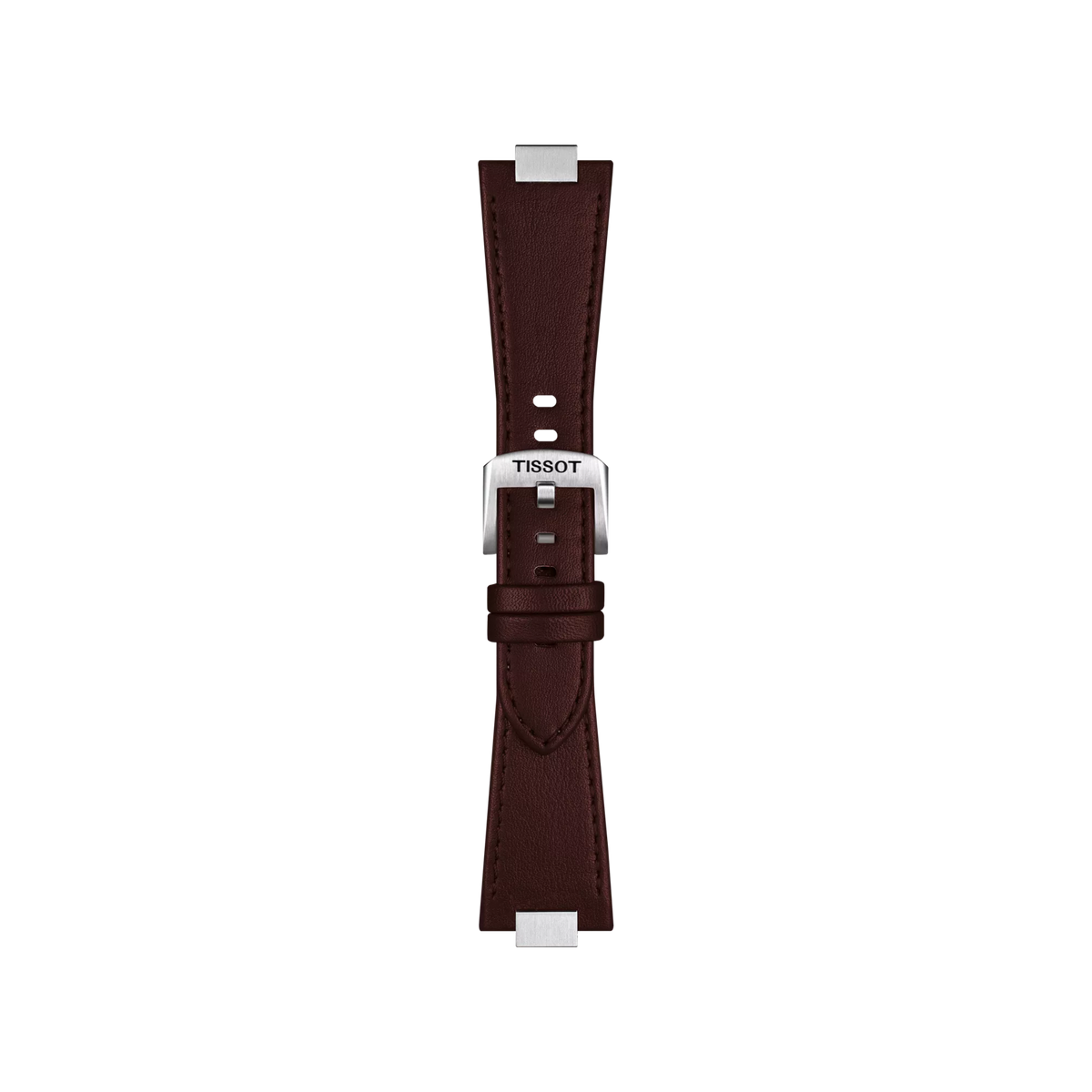 Tissot Official Brown PRX 35mm Leather Strap 1