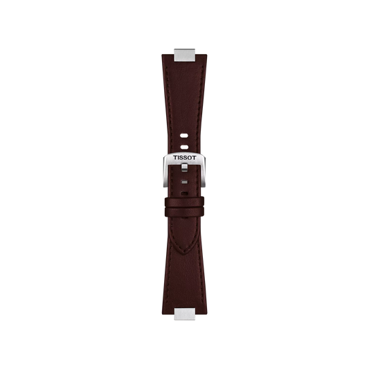 Tissot Official Brown PRX 35mm Leather Strap 1