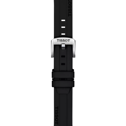 Tissot Official Black Silicone Strap Lugs 18 mm 2
