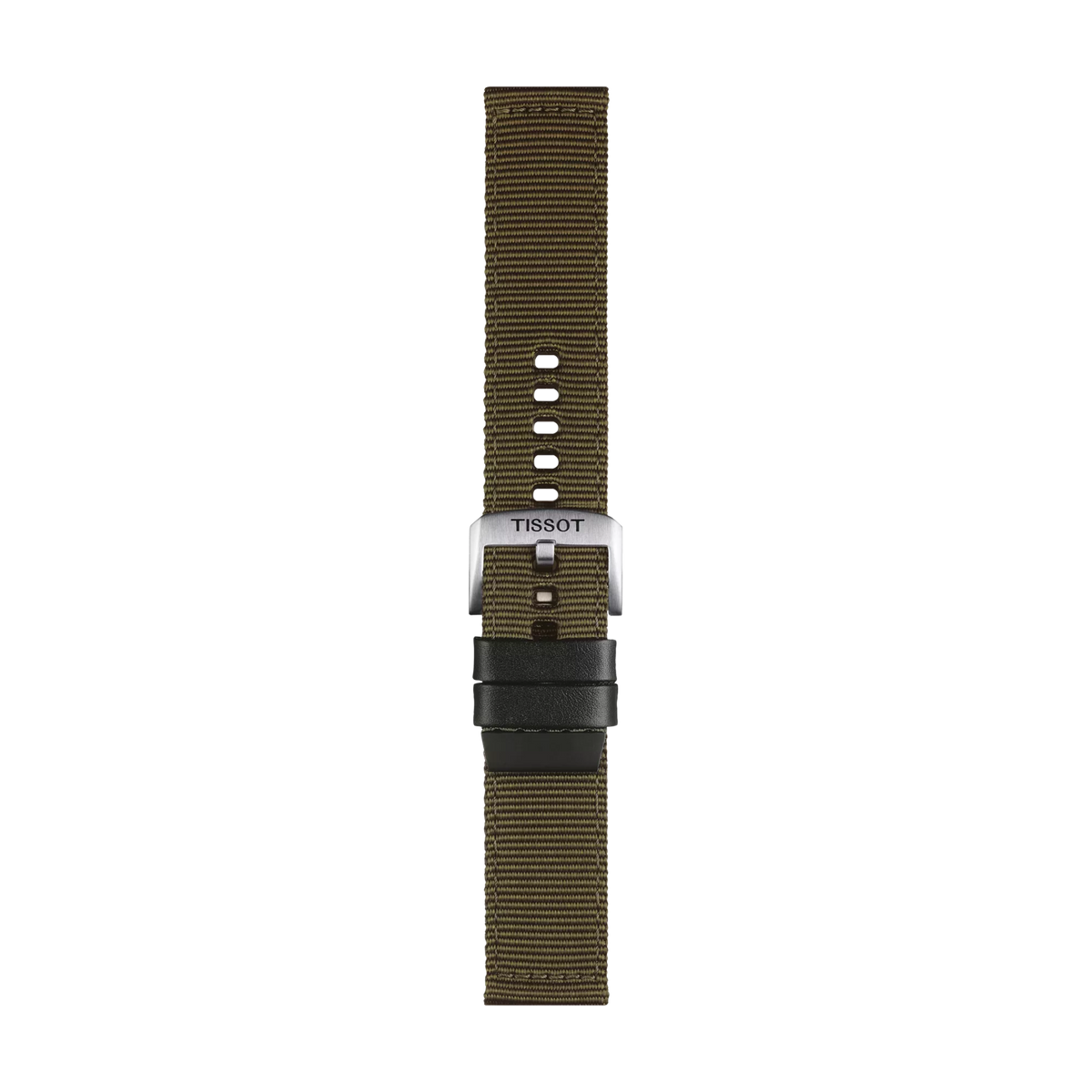 Tissot Official Khaki Fabric Strap Lugs 22 mm 1
