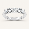 2.00 CT Round Cut Lab Grown Diamond Band Set