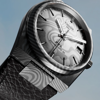 Tissot PRX Damascus Steel 38mm 11