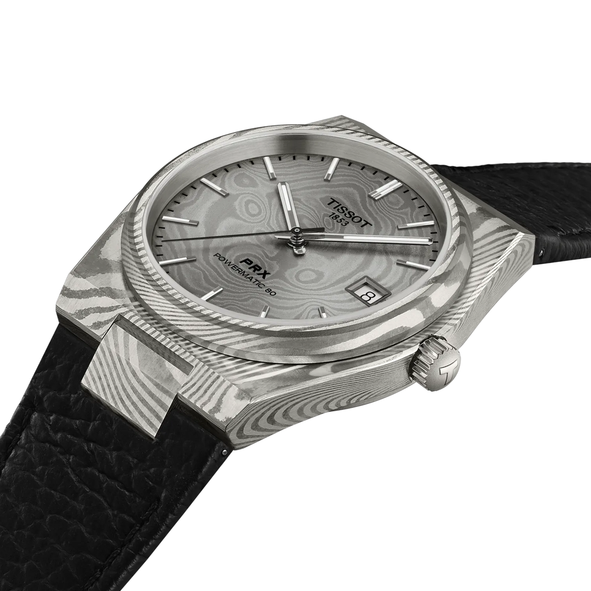 Tissot PRX Damascus Steel 38mm 7
