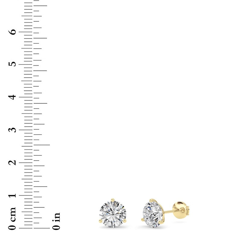 14K White Gold Earring KJ01724E.RD-4-21F