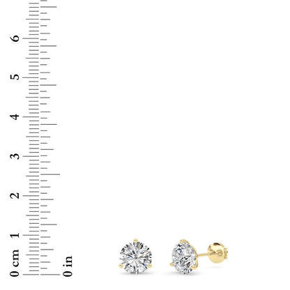 14K White Gold Earring KJ01724E.RD-4-21F
