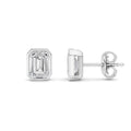 14K White Gold Earring KJ40039E.EM-2-21F