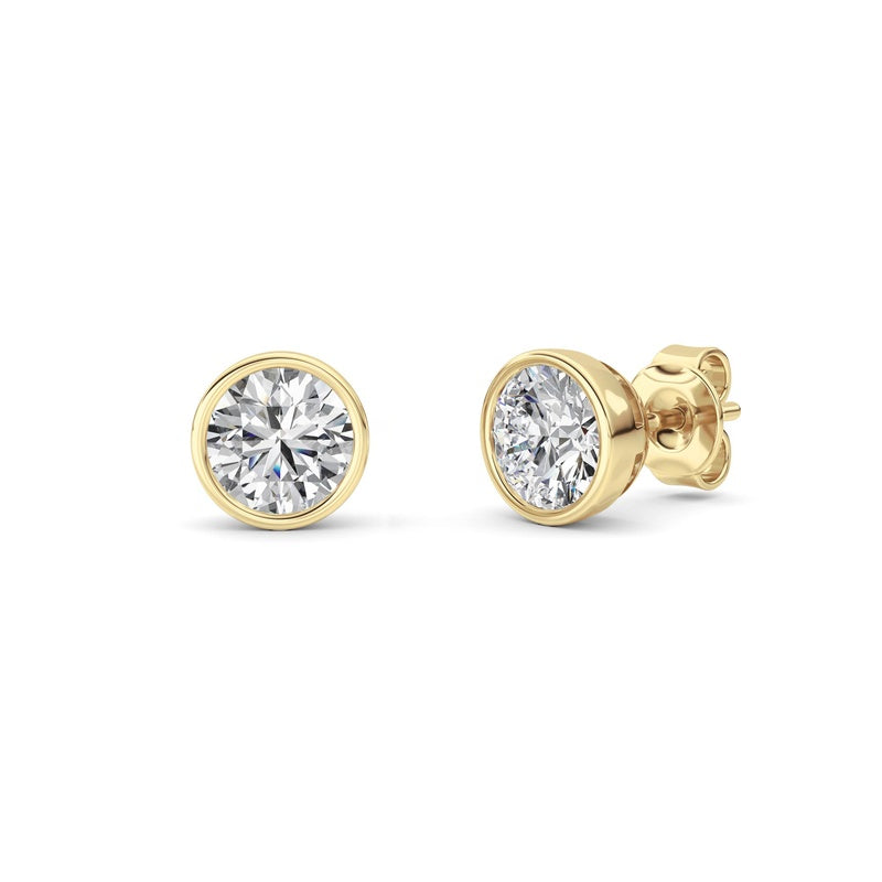 14K White Gold Earring KJ40039E.RD-2-21F