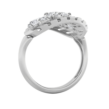 14K White Gold Ring KJ01893R.RD-2-21F