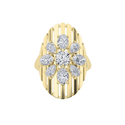 14K White Gold Ring KJ01893R.RD-2-21F
