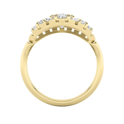 14K White Gold Ring KJ01893R.RD-2-21F