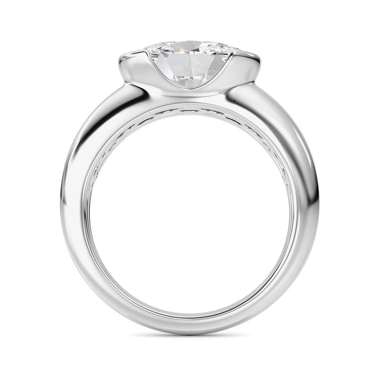 14K White Gold Ring KJ03288R.OV-3-21F