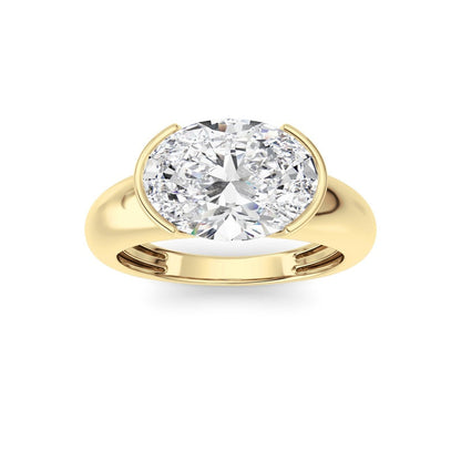 14K White Gold Ring KJ03288R.OV-3-21F