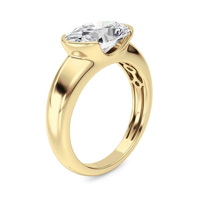14K White Gold Ring KJ03288R.OV-3-21F