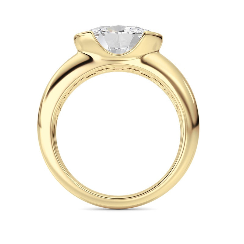 14K White Gold Ring KJ03288R.OV-3-21F