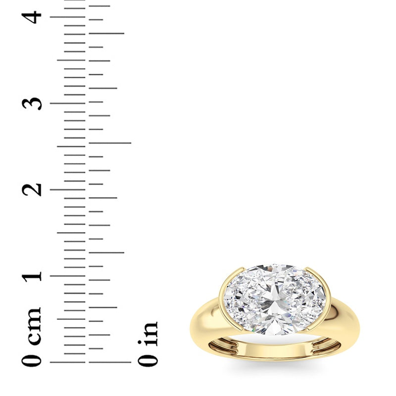 14K White Gold Ring KJ03288R.OV-3-21F