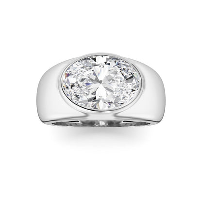 14K White Gold Ring KJ03293R.OV-3-21F