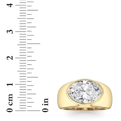 14K White Gold Ring KJ03293R.OV-3-21F