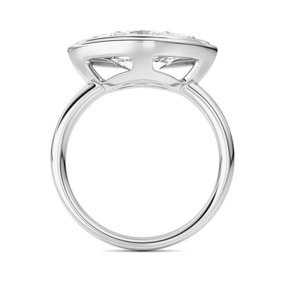 14K White Gold Ring KJ03333R.MQ-3-21F