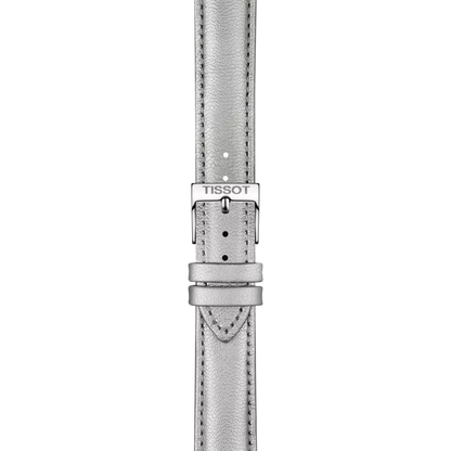 Tissot Official Grey Leather Strap Lugs 16 mm 2