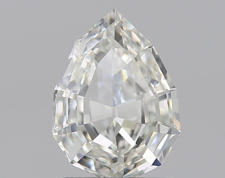 1.00CT Pear Step Cut VS2 I WH