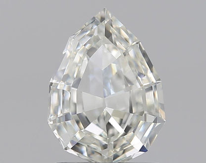 1.00CT Pear Step Cut VS2 I WH
