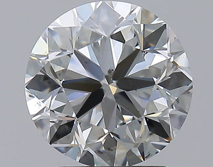 2.51CT ROUND SI1 F WH