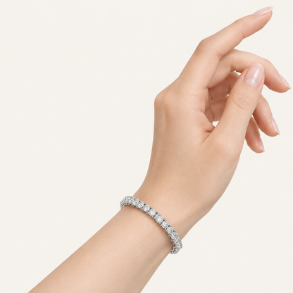 2.00CT Round Cut Lab Grown Diamond Tennis Bracelet