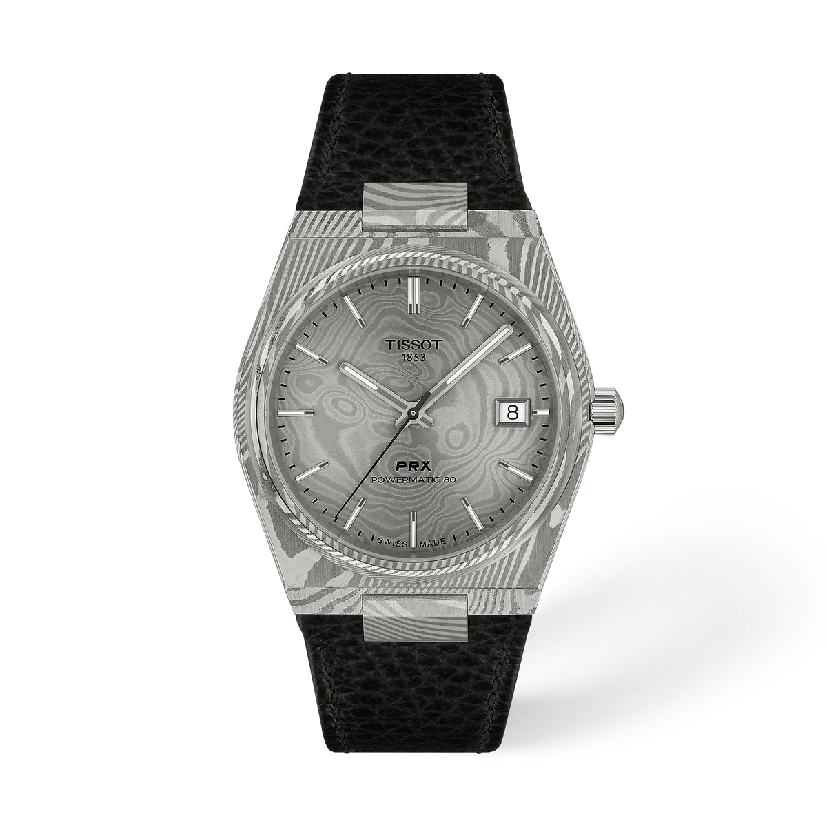 Tissot PRX Damascus Steel 38mm 1