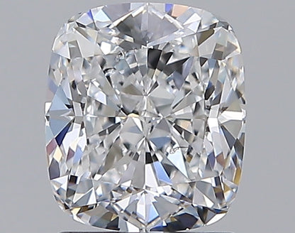 2.01CT CUSHION SI1 D WH