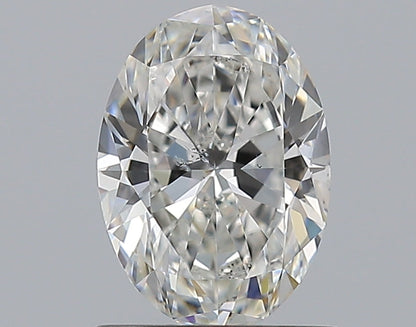 1.01CT OVAL SI2 G WH
