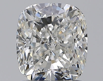 1.42CT CUSHION SI1 G WH