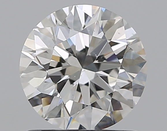 1.01CT ROUND SI1 G WH