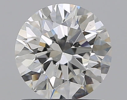 1.01CT ROUND SI1 G WH