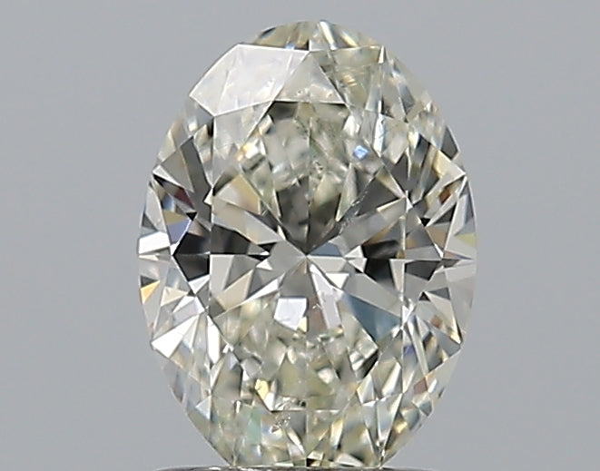 0.96CT OVAL SI2 J WH