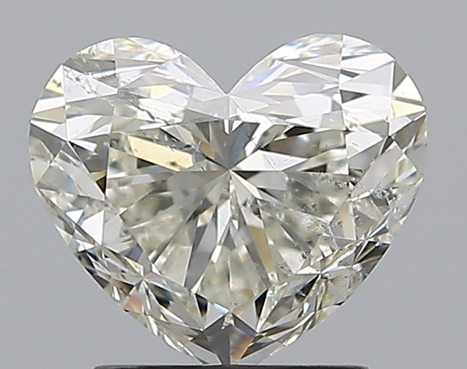 2.01CT HEART SI2 J WH