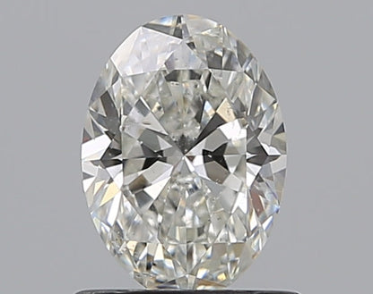 0.80CT OVAL SI2 H WH