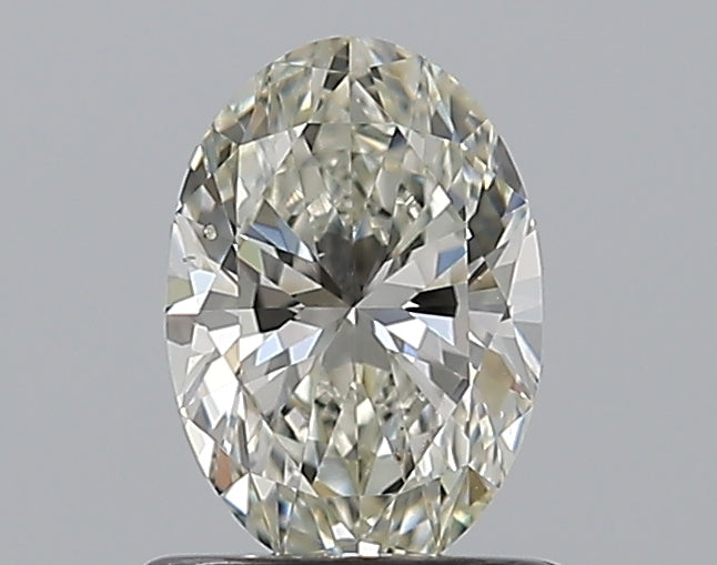0.80CT OVAL SI1 J WH