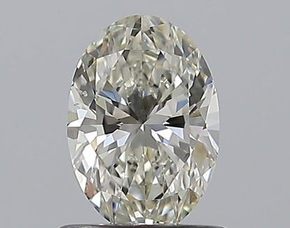 0.80CT OVAL SI1 J WH