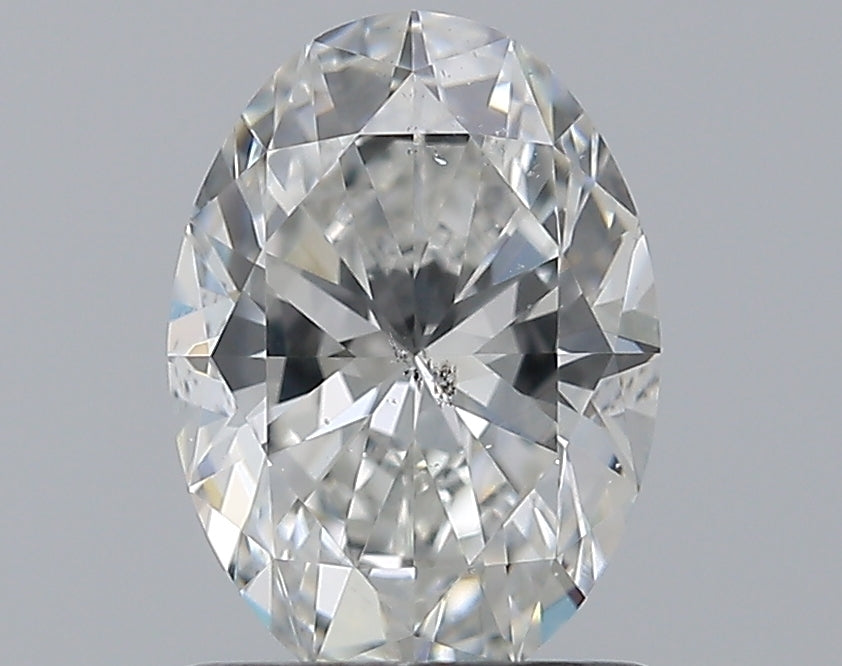 1.01CT OVAL SI2 G WH