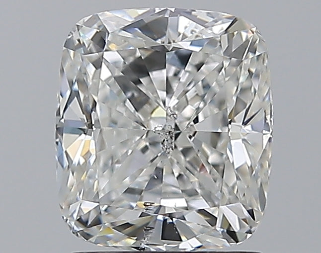 2.01CT CUSHION SI2 G WH