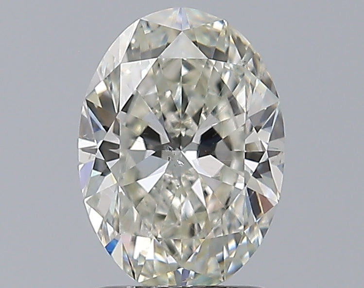 1.50CT OVAL SI2 J WH