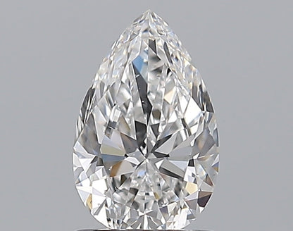 1.00CT PEAR SI1 D WH